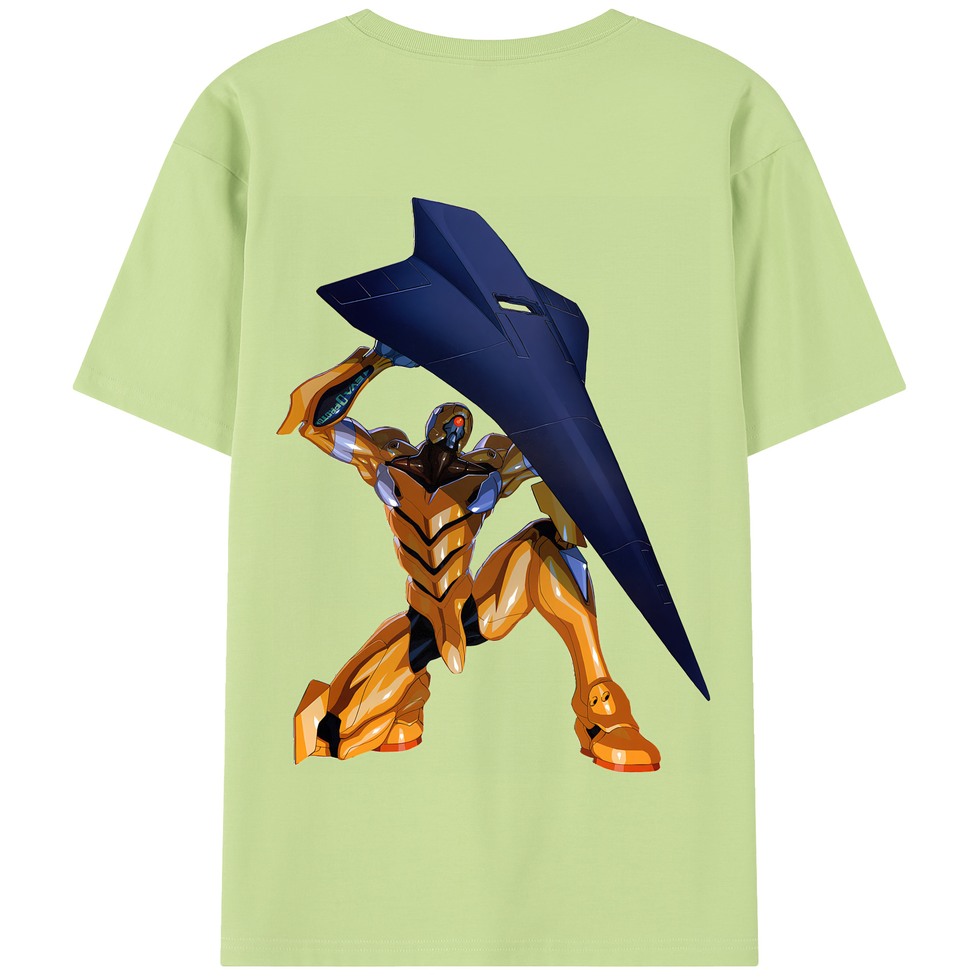 （画像用） EVA 新世紀エヴァンゲリオン 綿100％半袖Tシャツ（背面プリント）
